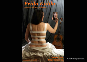 frida kahlo autoportrait avec musique © francois louchet